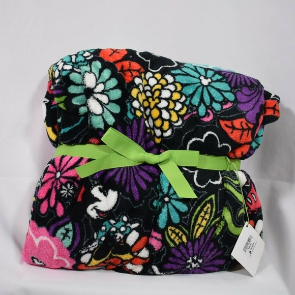 Vera Bradley Bedding Vera Bradley Disney Mickeys Magical Blooms Throw Poshmark